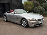 Used BMW Z4 Impressive 231 HP (169 kW) 2004 Silver Cabriolet