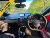 Used Audi A1 Sportback Black Edition 125 HP (91 kW) 2018 Red Hatchback