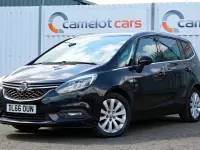 Used Vauxhall Zafira Tourer 2016 Black MPV