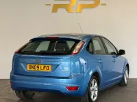 Used Ford Focus Zetec 2009 Blue Hatchback
