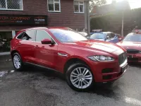 Usado Jaguar F-Pace Portfolio 180 HP (132 kW) 2016 Vermelho SUV