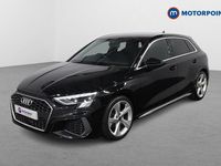 Used Audi A3 S-Line 2023 Black Sedan