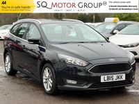 Used Ford Focus Zetec 115 HP (84 kW) 2015 Black Estate