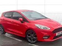 Usado Ford Fiesta ST-Line X 140 CV (102 kW) 2019 Rojo Utilitario