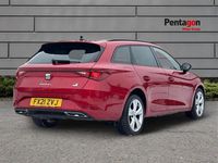 Used Seat Leon FR 204 HP (150 kW) 2021 Red Estate