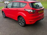 Used Ford Kuga ST-Line 120 HP (88 kW) 2017 Red SUV