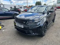 Gebraucht Land Rover Range Rover evoque Dynamic 190 PS (139 kW) 2011 Schwarz Coupé