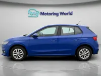 Used Skoda Fabia Comfort 110 HP (80 kW) 2023 Blue Hatchback