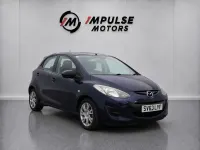Used Mazda 2 84 HP (61 kW) 2013 Blue Hatchback