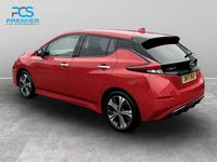 Used Nissan Leaf N-Connecta 50 kW (68 HP) 2021 Red Hatchback