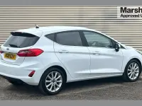 Used Ford Fiesta Titanium 99 HP (72 kW) 2018 White Hatchback