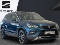 Used Seat Ateca XCELLENCE Lux 150 HP (110 kW) 2020 Blue SUV