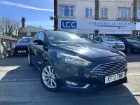 Używany Ford Focus Titanium 125 KM (91 kW) 2017 Czarny Hatchback