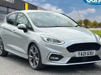 Used Ford Fiesta ST-Line X 125 HP (91 kW) 2021 Silver Hatchback