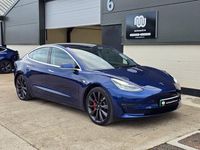Used Tesla Model 3 Performance 461 kW (627 HP) 2019 Blue Sedan
