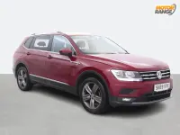 Usado VW Tiguan Allspace Match 150 HP (110 kW) 2019 Vermelho SUV