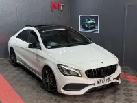 Used Mercedes CLA200 AMG line 2017 White Coupe