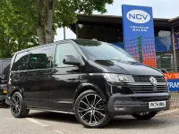 Begagnad VW Transporter Highline 2024 Svart Van