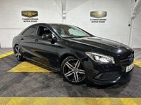 Used Mercedes CLA220 AMG line 2017 Black Sedan