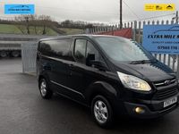 Used Ford Transit Custom Limited 170 HP (125 kW) 2017 Black Van