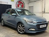Used Hyundai i20 Premium 90 HP (66 kW) 2015 Blue Hatchback