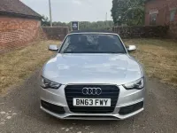 Used Audi A5 Cabriolet S-Line 177 HP (130 kW) 2013 Silver Cabriolet