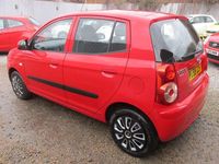 Used Kia Picanto 64 HP (47 kW) 2009 Red Hatchback
