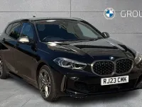 Used BMW M135 Shadowline 302 HP (222 kW) 2023 Black sapphire metallic paint Hatchback