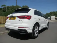 Used Audi Q3 S-Line 150 HP (110 kW) 2019 White SUV