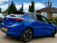Used Vauxhall Corsa-e Elite 100 kW (136 HP) 2021 Blue Hatchback