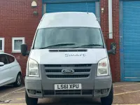 Used Ford Transit 115 HP (84 kW) 2011 Silver Van