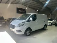 Used Ford Transit Custom Limited 130 HP (95 kW) 2019 White Van