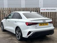 Used Audi A3 Black Edition 150 HP (110 kW) 2025 White Sedan