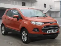 Usado Ford Ecosport Zetec 112 HP (82 kW) 2015 Vermelho SUV