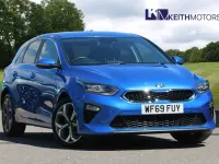 Used Kia Ceed 140 HP (102 kW) 2019 Blue Hatchback