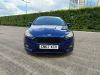 Used Ford Focus ST-Line 125 HP (91 kW) 2017 Blue Hatchback