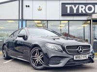 Used Mercedes E220 AMG Line Premium 194 HP (142 kW) 2018 Black Coupe