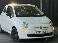 Used Fiat 500 Pop 69 HP (50 kW) 2010 White Hatchback