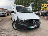 Used Mercedes e-Vito Progressive 85 kW (116 HP) 2022 White Van
