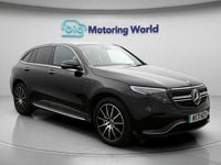 Used Mercedes EQC400 AMG line 300 kW (408 HP) 2021 Black SUV