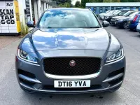 Used Jaguar F-Pace Portfolio 180 HP (132 kW) 2016 Grey SUV