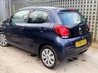Used Citroën C1 Feel 68 HP (50 kW) 2015 Blue Hatchback