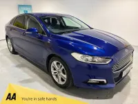 Used Ford Mondeo Zetec 160 HP (117 kW) 2016 Blue Hatchback