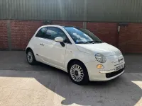 Used Fiat 500 Lounge 69 HP (50 kW) 2012 White Hatchback