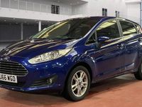Used Ford Fiesta Zetec 2016 Blue Hatchback