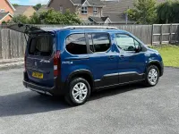 Used Peugeot Rifter Allure Premium 110 HP (80 kW) 2021 Blue MPV