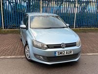 Used VW Polo 75 HP (55 kW) 2012 Blue Hatchback