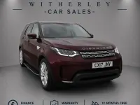 Used Land Rover Discovery 5 HSE 240 HP (176 kW) 2017 Red SUV