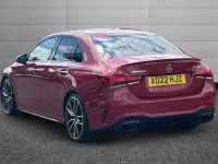 Used Mercedes A35 AMG Premium 302 HP (222 kW) 2022 Patagonia red Sedan