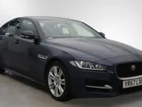 Used Jaguar XE R-Sport 200 HP (147 kW) 2018 Blue Sedan